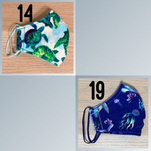 Face masks Bundle with pocket for filter